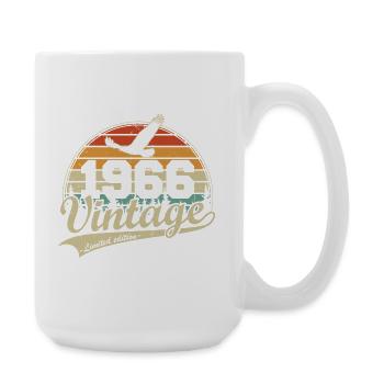 Vintage 1966 Vintage Retro Birthday Gift - Large Mug 440 ml - white - Right