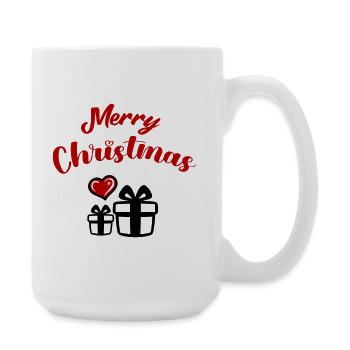 Joyeux Noël - Grande tasse 440 ml - blanc - Droite