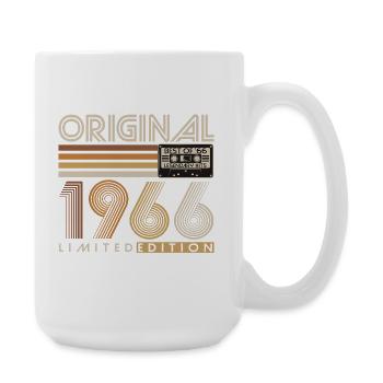 Original_1966_Jahrgang_Geburtstag_Geschenk_Retro - Grande tasse 440 ml - blanc - Droite