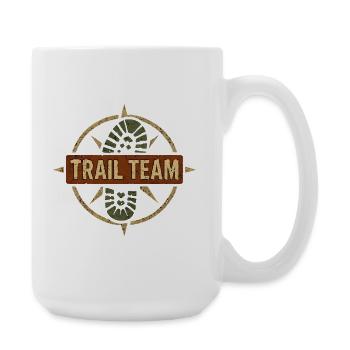 Trail Team Compass - Large Mug 440 ml - white - Right