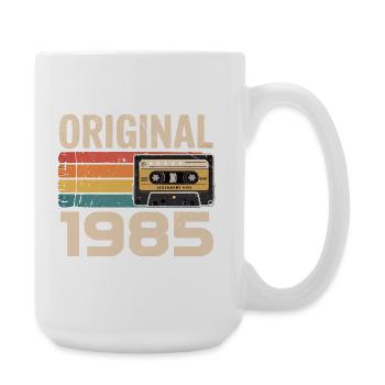 Originales 1985er Retro-Jubiläum 1985 - Große Tasse 440 ml - Weiß - Rechts