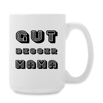 GOOD BETTER MOM - Large Mug 440 ml - white - Right