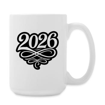 2026 year - Large Mug 440 ml - white - Right