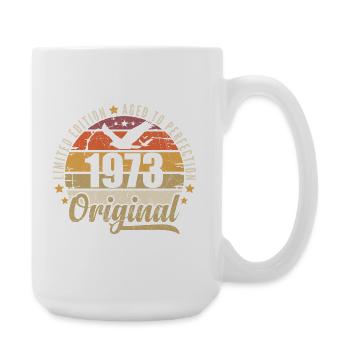 1973 Birthday Gift 1973 Original 1973 - Large Mug 440 ml - white - Right