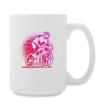 Road Bike Vibes for Road Bike - Large Mug 440 ml - white - Right