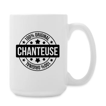 Singer - Singing - Song - Large Mug 440 ml - white - Right