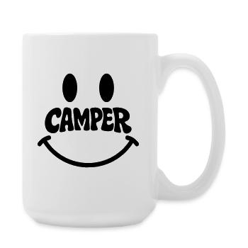 Campeur - Grande tasse 440 ml - blanc - Droite