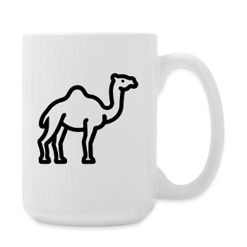 Kamel - Große Tasse 440 ml - Weiß - Rechts