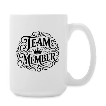 Team Member - Large Mug 440 ml - white - Right