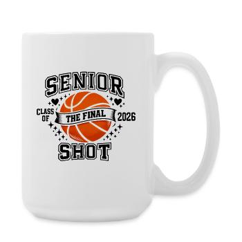 Senior 2026 Basketball - The Final Shot Classe  - Grande tasse 440 ml - blanc - Droite