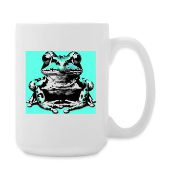 frog - Large Mug 440 ml - white - Right