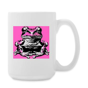 frog - Large Mug 440 ml - white - Right