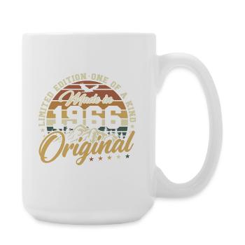 Vintage 1966 Vintage Retro 60th Birthday Gift - Large Mug 440 ml - white - Right