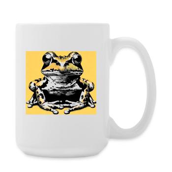 frog - Large Mug 440 ml - white - Right