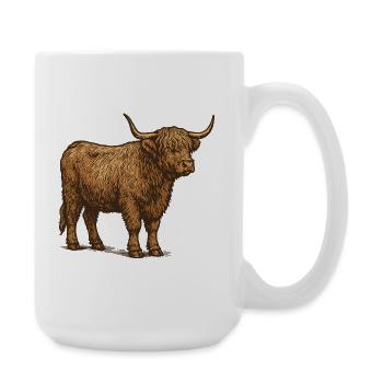 Highlander - Große Tasse 440 ml - Weiß - Rechts