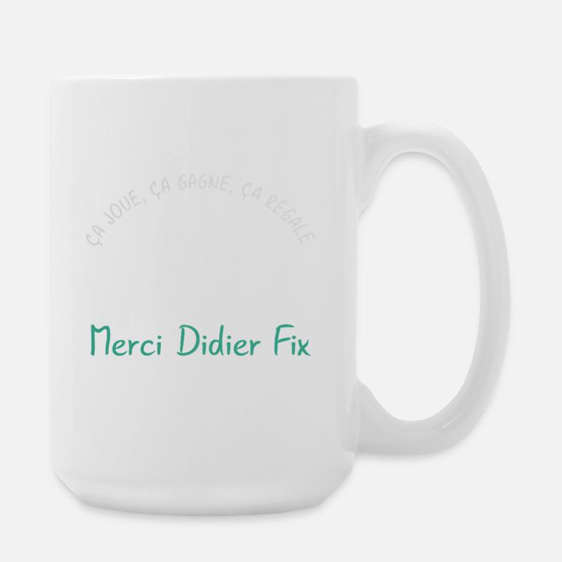 Ca_joue_ca_gagne_ca_regale - Large Mug 440 ml - white