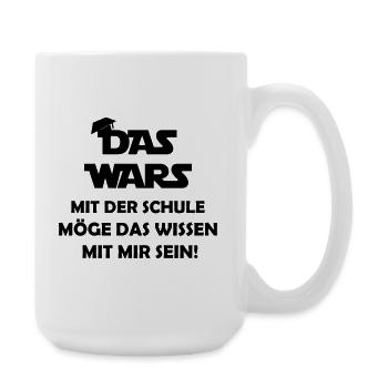 that_was_it_with_school - Large Mug 440 ml - white - Right