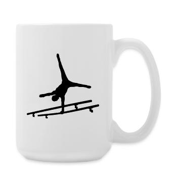 Gymnastics - Large Mug 440 ml - white - Right