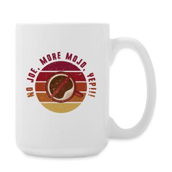 Coffee withdrawal decaffeinated ex-coffee drinker - Large Mug 440 ml - white - Right