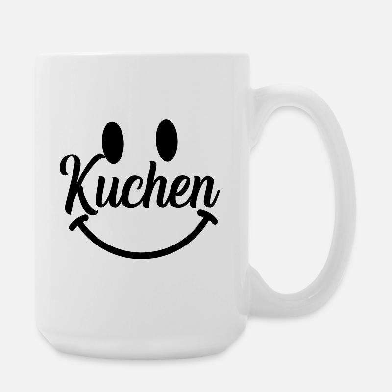 kuchen  - Große Tasse 440 ml - Weiß