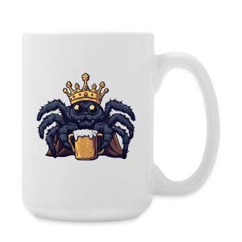 Tarantula Beer King - Large Mug 440 ml - white - Right