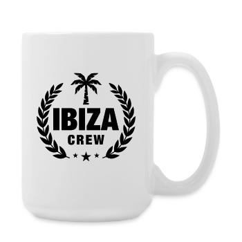Ibiza Crew - Große Tasse 440 ml - Weiß - Rechts