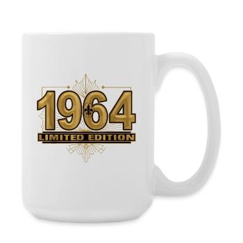 1964 Birthday Vintage Limited Edition - Large Mug 440 ml - white - Right