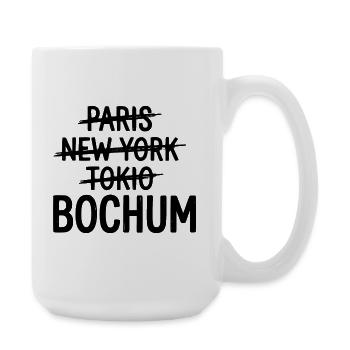 Bochum, Ruhrpott, Ruhrgebiet Maillot de la ville - Grande tasse 440 ml - blanc - Droite