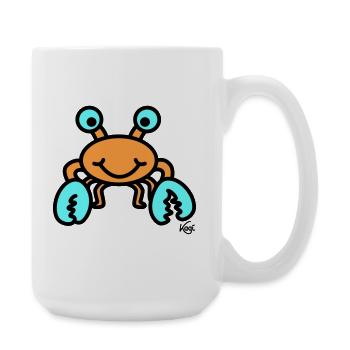 Cancer grand - Grande tasse 440 ml - blanc - Droite