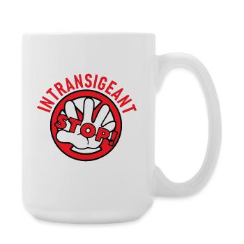 Intransigeant - Grande tasse 440 ml - blanc - Droite