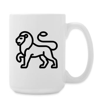 chimere - Grande tasse 440 ml - blanc - Droite
