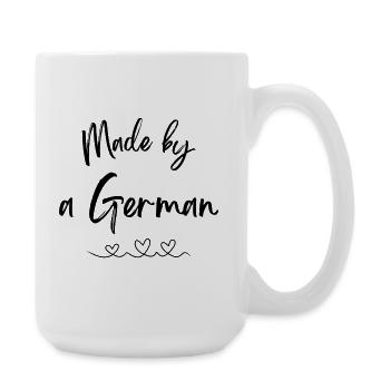 Fabriqué par un Allemand - Grande tasse 440 ml - blanc - Droite