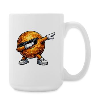 Dabbing Mercury - Large Mug 440 ml - white - Right