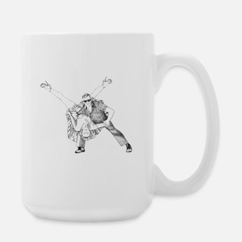 Rock-n-Roll - Large Mug 440 ml - white