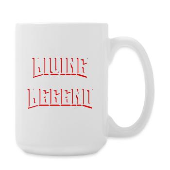 Légende vivante - Grande tasse 440 ml - blanc - Droite