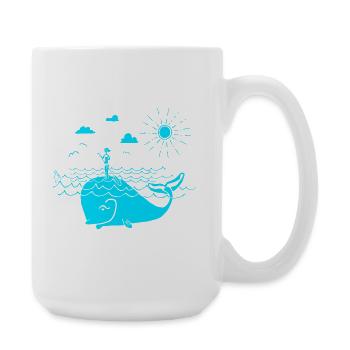 SOUPER - Grande tasse 440 ml - blanc - Droite