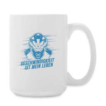 Vélo de route Vélo Vélo Sport Vélo VTT - Grande tasse 440 ml - blanc - Droite