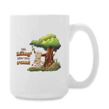 Siggi und der Zauberwald - Chillen - Große Tasse 440 ml - Weiß - Rechts