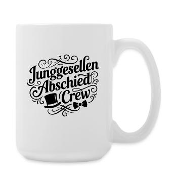 Junggesellenabschied Crew Jga - Große Tasse 440 ml - Weiß - Rechts