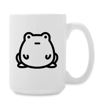 Frosch - Große Tasse 440 ml - Weiß - Rechts