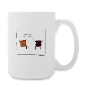 Toast au médecin - Grande tasse 440 ml - blanc - Droite