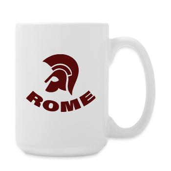 Rome - Grande tasse 440 ml - blanc - Droite