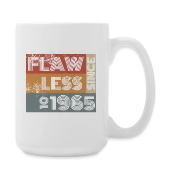 60ème Anniversaire Sans faille depuis 10/1965 - Grande tasse 440 ml - blanc - Droite