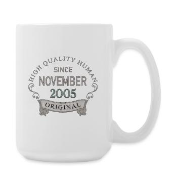Since_November_2005 - Grande tasse 440 ml - blanc - Droite