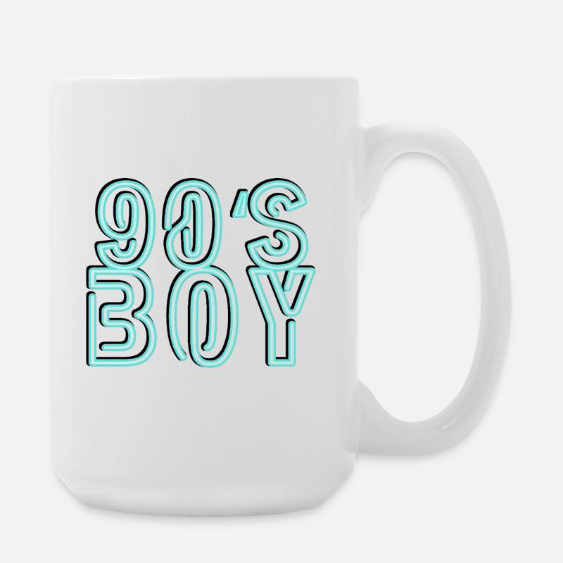 90s - Large Mug 440 ml - white