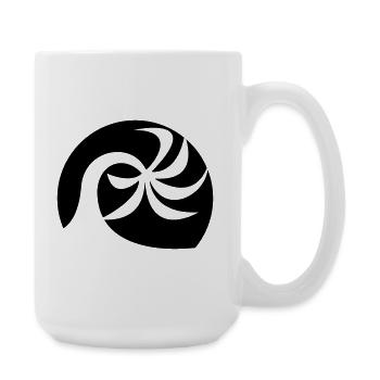 Palm beach - Large Mug 440 ml - white - Right
