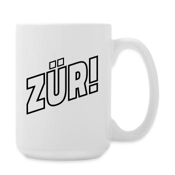 ZÜRI - Große Tasse 440 ml - Weiß - Rechts