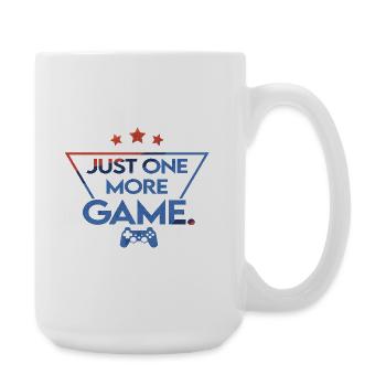 Just_one_more_game_ _retro_style - Grande tasse 440 ml - blanc - Droite