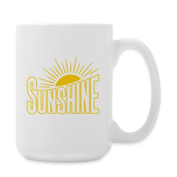 Sunbeam Sunshine Logo - Large Mug 440 ml - white - Right