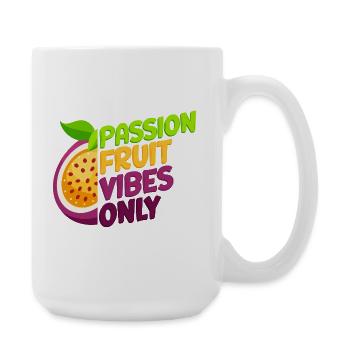Uniquement des vibes de fruit de la passion - Grande tasse 440 ml - blanc - Droite